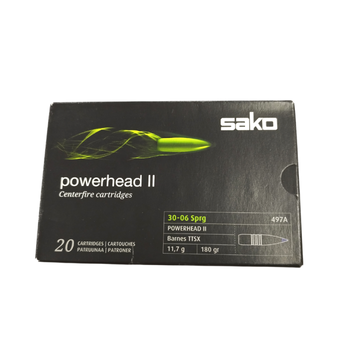 Amunicja SAKO POWERHEAD II TTSX 11,7G 30-06